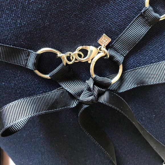 Banana Republic Necklace with Black Ribbon Detail - Picture 4 of 5